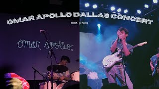 OMAR APOLLO DALLAS 030919