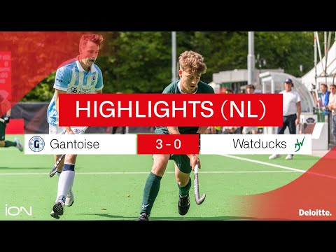 Highlights(NL) Men: Gantoise 3 - 0 Watducks