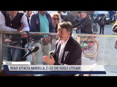 2022-10-15 FIRENZE - RENZI ATTACCA NARDELLA, È LUI CHE VUOLE LITIGARE