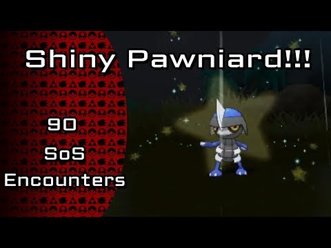 LIVE Shiny Pawniard - 90 SOS Encounters [TWITCH HIGHLIGHT]