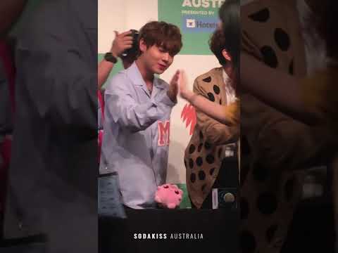 [170923] KCON Sydney 2017 | Wanna One Hi Touch (Park Jihoon Focus)