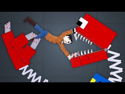 Project Playtime Boxy Boo is Too Scary... (People Playground Mods)