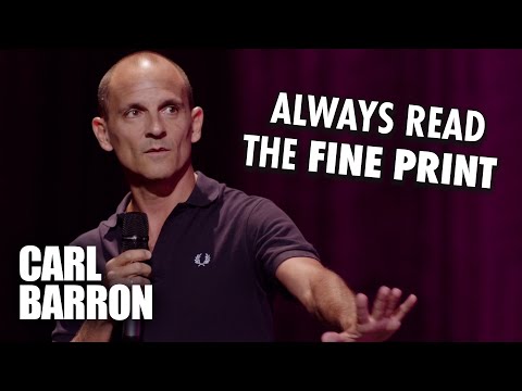 Carl Barron - Restaurants - Always Read the Fine Print