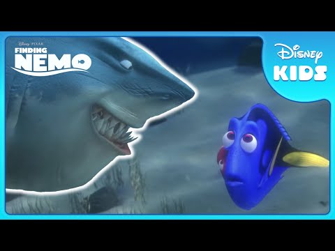 🦈 Meet Bruce the “Friendly” Shark! 😬 | Finding Nemo | Disney Kids