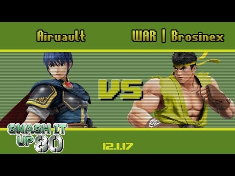 WAR Brosinex (Ryu) vs Airvault (Marth) - SIU 80 - Wii U