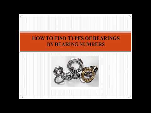 BEARING NUMBER FIRST DIGIT EXPLAINED | HOW TO FIND TYPES OF BEARING BY BEARING NUMBERS Video