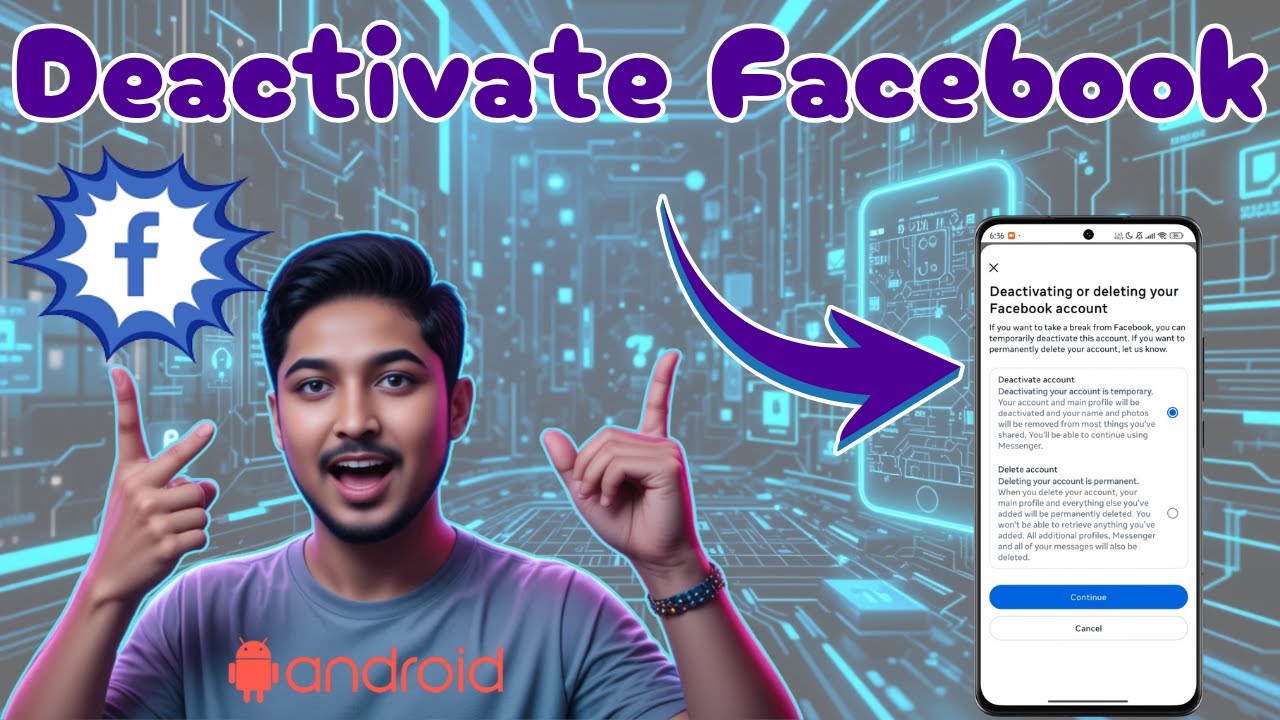 How to Deactivate Facebook in Android - Quick Tutorial