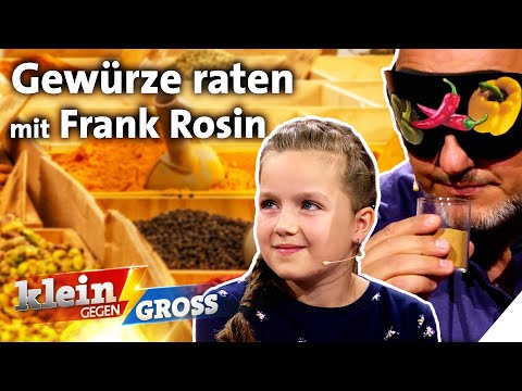 Blind Gewürze erriechen: Sternekoch Frank Rosin vs. Fine (9) | Klein gegen Groß