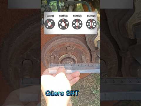La Barrenacion de mi auto #barrenación #birlos #rines #cambio de rines #barrenación 5 en 100