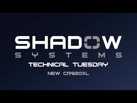 Technical Tuesday: NEW CR920XL