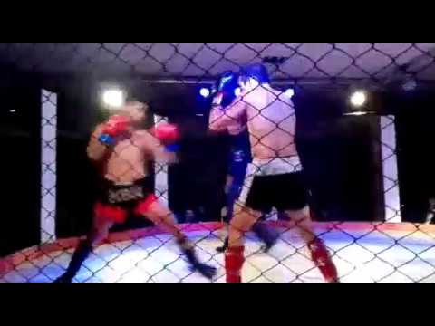 Cristian Nuñez vs Santiago Diaz , Kickboxing semiprofesional 3er round