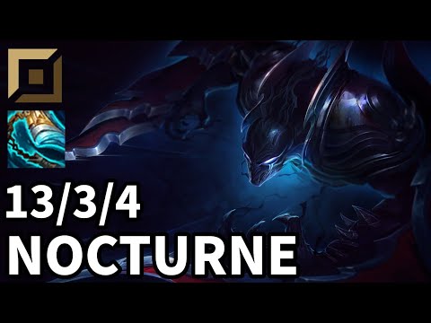 Nocturne Top vs Jayce - Ranked Master - Patch KR 12.16