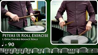 Beginner Snare Drum Roll Exercise | Peters Intermediate Snare Drum Studies