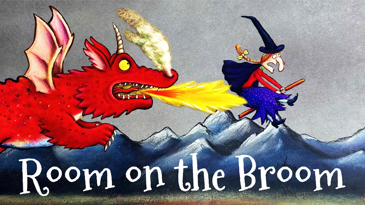 Room on the Broom Animated Bedtime story | Halloween vocabulary #storytelling #readaloud #kids