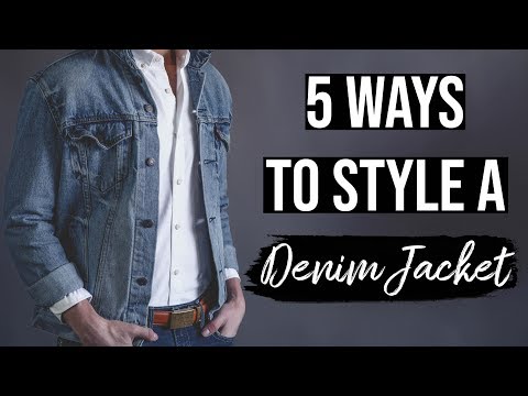 Denim Jackets For Men: 5 Jean Jacket Outfit Ideas