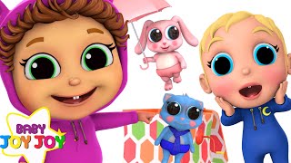 Pop Goes The Weasel | Baby Brother Adventure | Learn Colors