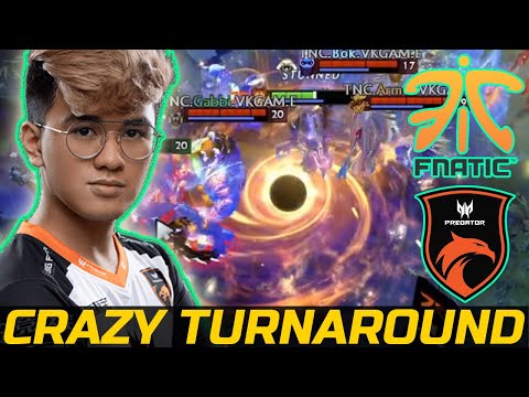 CRAZY TURNAROUND GAME - TNC VS FNATIC GAME 3 DPC SEA DOTA 2