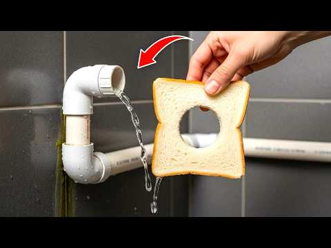 Try This Trick to Fix a Leaking Plastic Pipe Instantly!