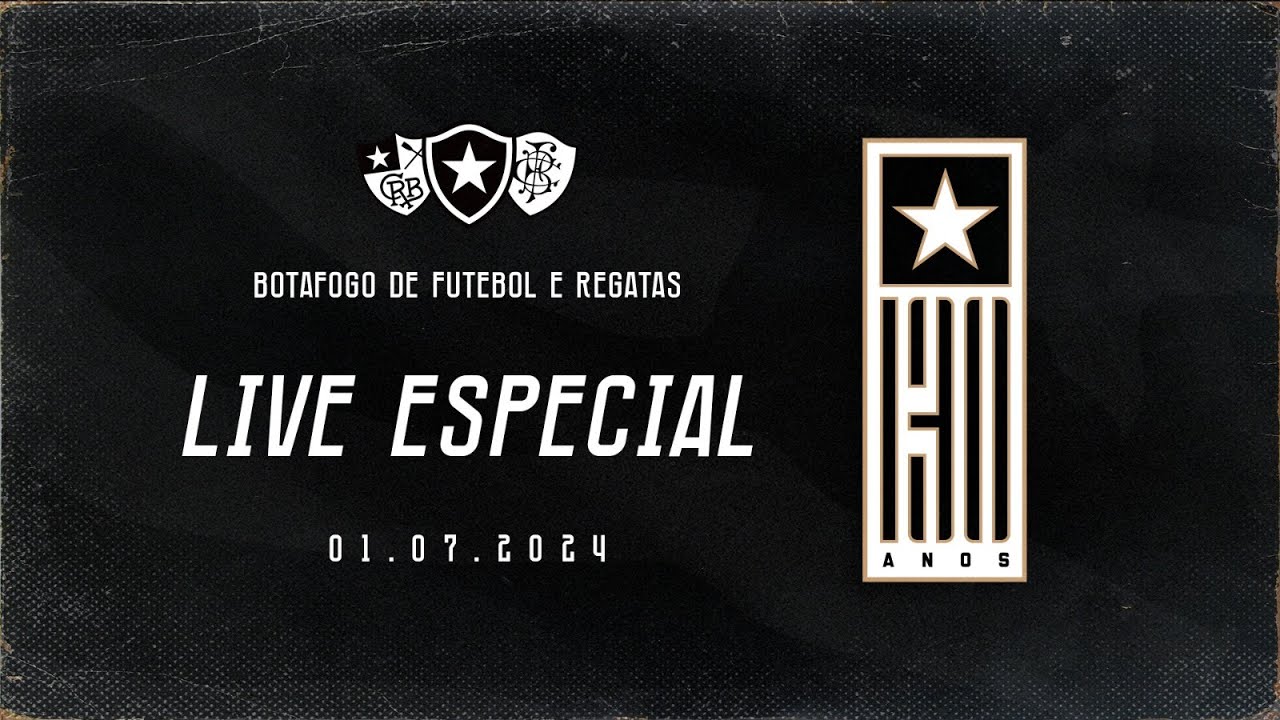AO VIVO | Botafogo faz live especial para celebrar os 130 anos do clube
