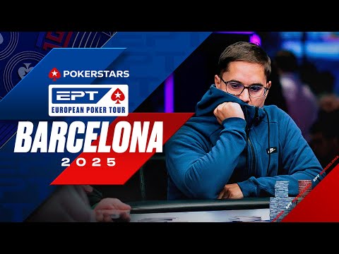 EPT Barcelona 2025 - DÍA 6 Main Event 5.300€ 👀 Cartas Vistas ♠️ PokerStars en Español