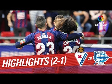 Highlights SD Eibar vs Deportivo Alavés (2-1)