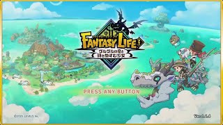 【ゆっくり実況】ぬっくり開拓する新天地１【FANTASY LIFEi】