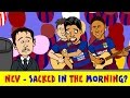 Gary Neville - Sacked in the Morning? (Barcelona 7-0 Valencia - Suarez & Messi get the goals!)