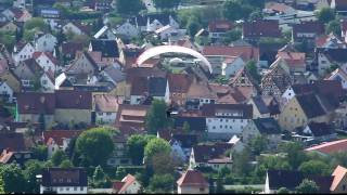 preview picture of video 'Gleitschirmfliegen am Rothenberg Schnaittach Mittelfranken Bayern'