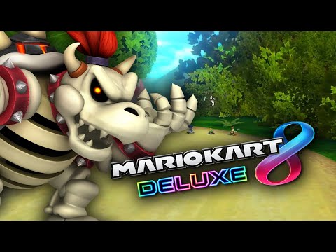 Infamous Mario Kart Wii Custom Track REMODELED for Mario Kart 8 Deluxe (Volcanic Skyway)