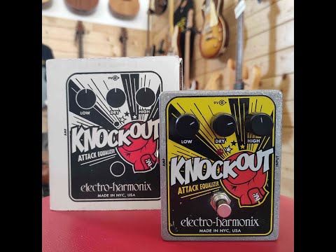 Electro Harmonix KNOCKOUT attack equalizer - Bass Demo