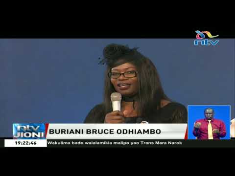 Jamaa na marafiki wajumuika kumuenzi Bruce Odhiambo