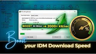 How to Boost Download Speed in IDM (2026)