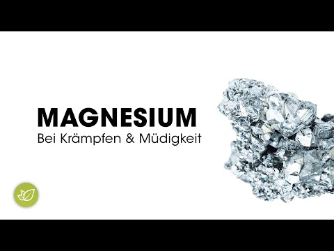 Magnesium bei Krämpfen & Müdigkeit