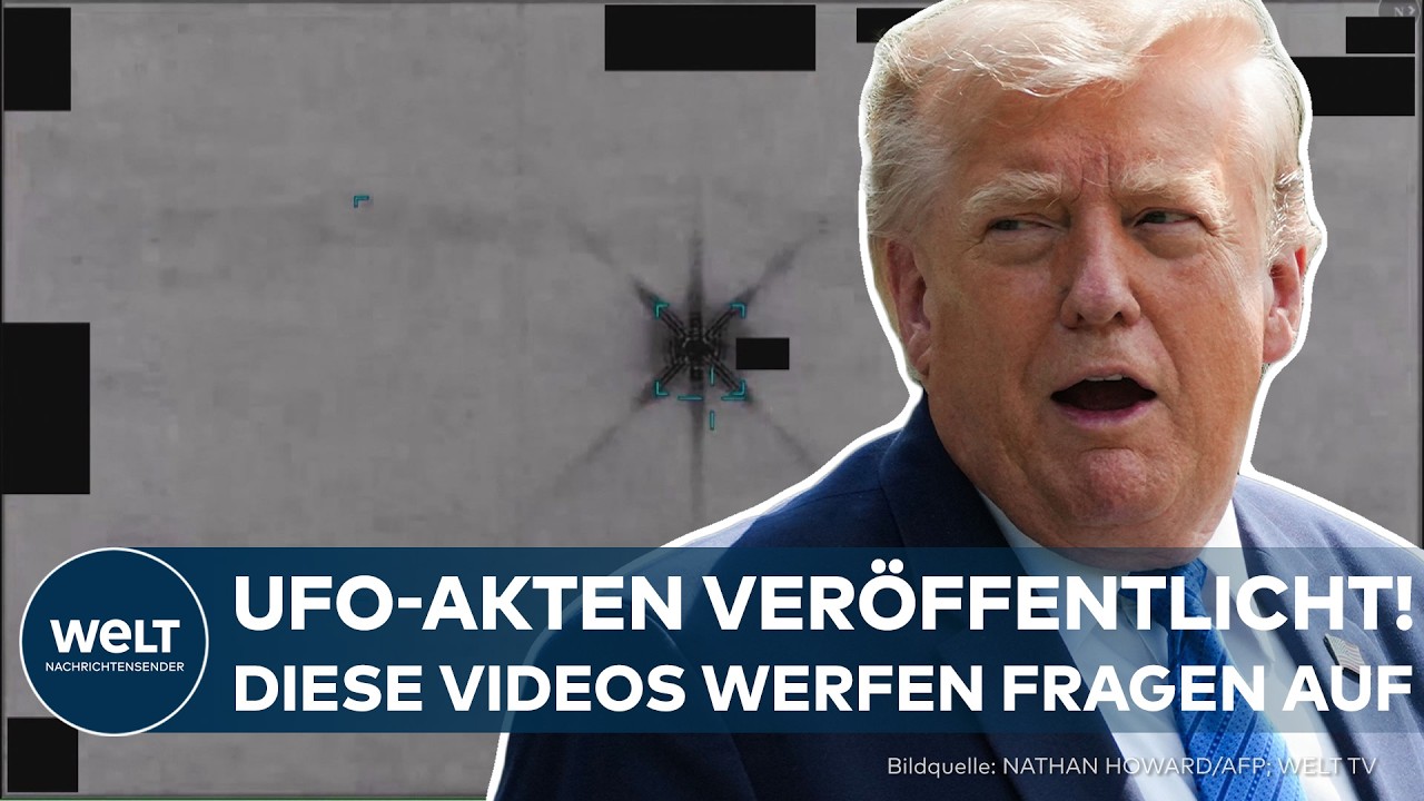 PENTAGON: Trump veröffentlicht Ufo-Geheimdokumente! Diese Videos werfen Fragen bei US-Bürgern auf!