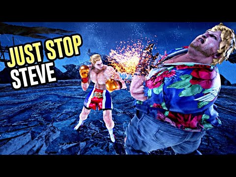 Each and Every move of steve pressurises Bob.