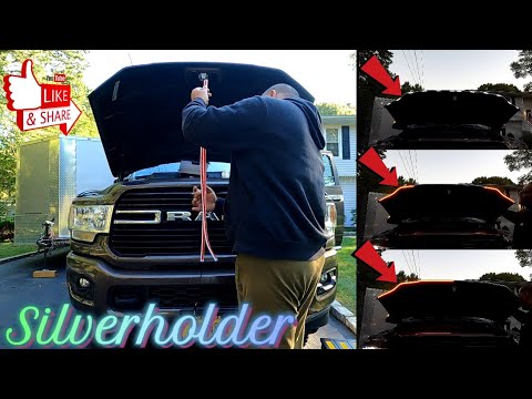 Silverholder Updated Dynamic White LED Strip with Turn signals installed on my 2021 Ram 2500 Diesel
