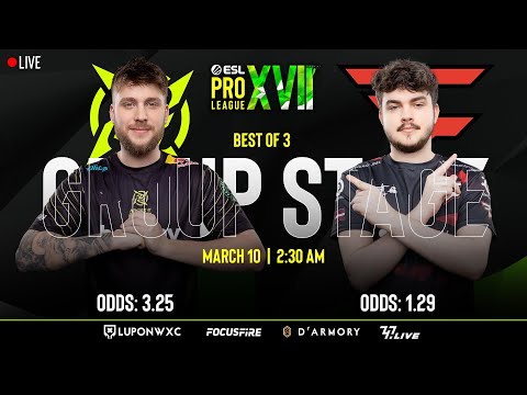 LIVE: FaZe Clan vs Ninjas in Pyjamas (BO3) | ESL Pro League Season 17 [ENG/FIL]