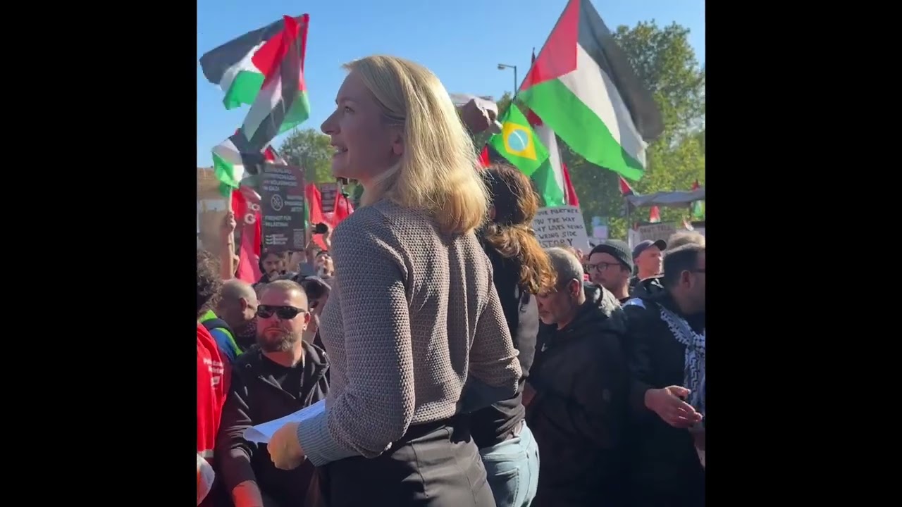 Berlin’de Filistin dayanışma mitingi: Demirel ve Schwerdtner’den sert mesajlar