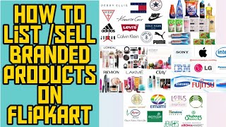 How to sell branded products on flipkart | flipkart brand approval