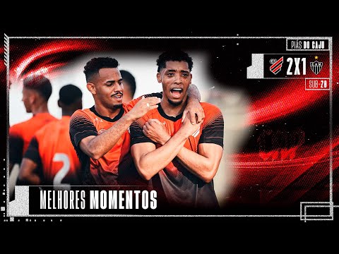 Athletico 2x1 Atlético-MG | Brasileiro Sub-20 | MELHORES MOMENTOS