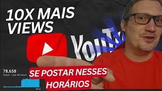 OS MELHORES HORÁRIOS PARA POSTAR VÍDEOS NO YOUTUBE - Guia Completo!