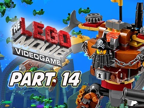 The LEGO Movie Videogame Walkthrough Part 14 - METALBEARD MECH (PS4 XBOX ONE Gameplay)