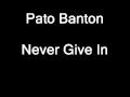 Pato Banton - Never give in.wmv