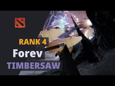 Forev (Rank 4) plays Timbersaw Dota 2 Full Game