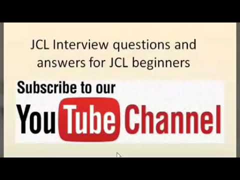 JCL interview questions and answers