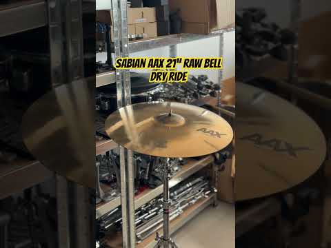 Sabian AAX 21” Raw Bell Dry Ride Cymbal image 5