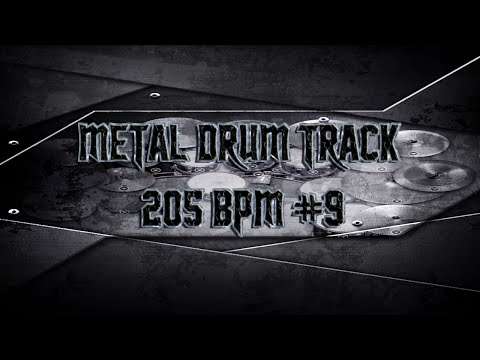 Speed Metal Drum Track 205 BPM | Preset 2.0 (HQ,HD)