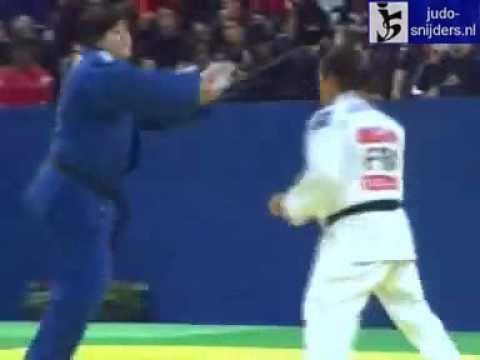 Judo 2009 Paris: Kindzerska (UKR) - Quintin (FRA) [+78kg].