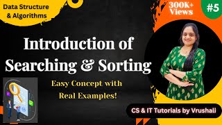 DSA 1.6 Learn Types of Searching & Sorting Fast with Examples