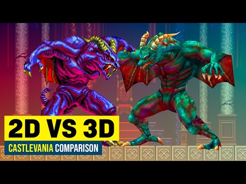 Castlevania All Bosses Comparison (Rondo of Blood vs Dracula X Chronicles)